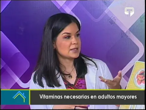 Vitaminas necesarias en adultos mayores