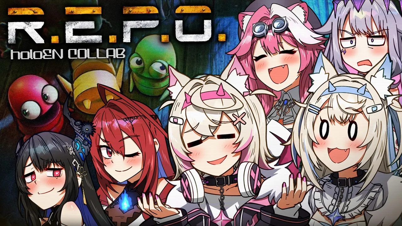 【#holoEN R.E.P.O. COLLAB】spooky encounters will never stop our teamwork 🐾 【FUWAMOCO POV】