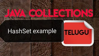Removing adding elements from HashSet HashSet in java collection