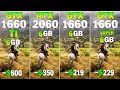 GTX 1660 vs GTX 1660 Super vs GTX 1660 TI vs RTX 2060 - 8 Game Test Worth Upgrading