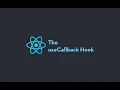 UseCallback Hook Explained In Less Than 3 Minutes React Hooks React Hooks Tutorial