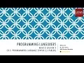 Week 2 Session 2 Chapter 2 Programming Language Syntax LL Parser