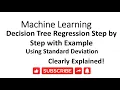 AI-EN-6 decision tree regression from scratch sklearn