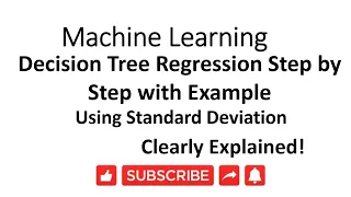 AI-EN-6 decision tree regression from scratch sklearn