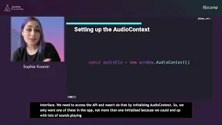 Play Them Off Keyboard App Building a virtual piano in JavaScript by Sophie Koonin JCAMP 2021