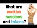 Difference between cookies session and tokens