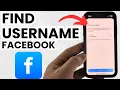 How to Find Facebook Username