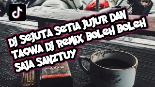 Download Dj Sejuta Setia Jujur Dan Taqwa Dj Remix Boleh Boleh Saja Sanztuy MP3