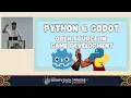 Godot Python open source in game development Diego Diaz Moron