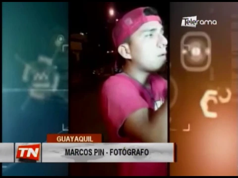 Fotógrafo herido en disturbios en delegación electoral del Guayas