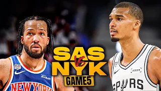 San Antonio Spurs vs New York Knicks Game 5 Full Highlights | 2026 NBA Finals | FreeDawkins