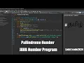 Pallindrome Number in Tamil Java Numberprograms Eclipse Environment