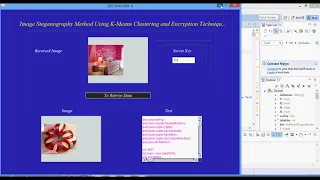Image Steganography Method Using L Means Clustering and Encryption Technique in Java