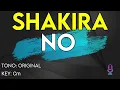 Shakira - No - karaoke Instrumental