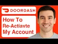 How To Reactivate Your Doordash Account After You ve Been Deactivated - 2025 Step By Step