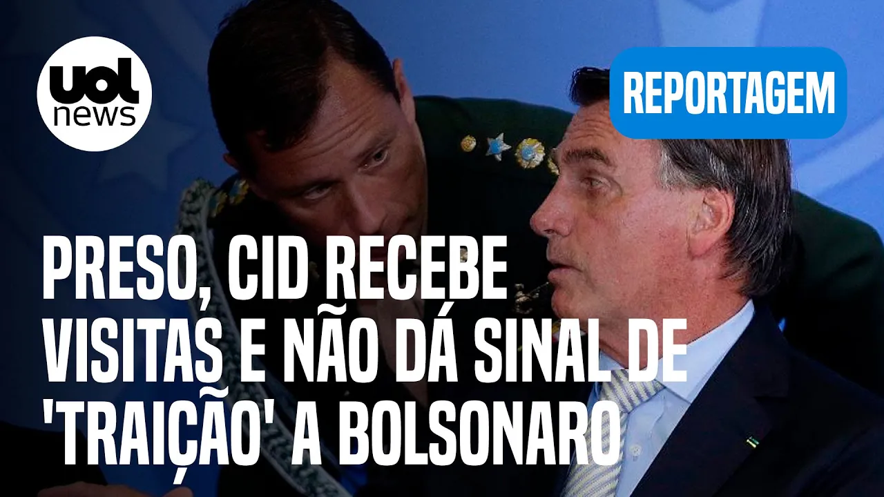 Mauro Cid recebe visitas, tenta passar tranquilidade e não fala em delação contra Bolsonaro