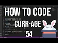how to code racket - 54 curr-age nested structs