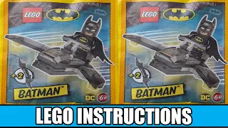 LEGO Instructions - DC Comics Super Heroes Magazine - 212326 - Batman with Jet