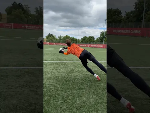 Angled Strikes 💥 #goalkeeper #goalkeepertraining
