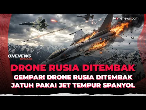 Gawat! Jet Tempur F-16 Spanyol Ditembak Jatuh, Diduga Ulah Rusia