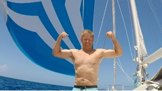 Sailing to Saint Martin & Flying Spinnaker / Sailing Aquarius #8