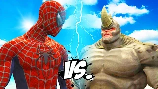 Download Spider-Man vs Rhino - Epic Superheroes Battle MP3