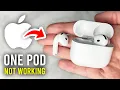 How To Fix One AirPod Not Working - Full Guide