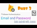 FIREBASE AUTHENTICATION PART 3 CONNECTING TO FIREBASE AND VALIDATION CHECK JEEVAN R