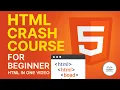HTML Crash Course For Beginners