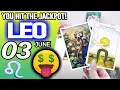 Leo YOU HIT THE JACKPOT horoscope for today JUNE 3 2026 tarot JUNE