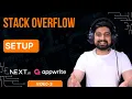 Appwrite and nextjs setup for full stack project