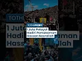 Download Lagu Lautan Manusia Iringi Pemakaman Pemimpin Hizbullah Hassan Nasrallah di Beirut, 1 Juta Pelayat Hadir
