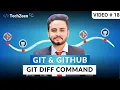 DevOps Tutorial Git GitHub Git Diff Command Explained 2025 Hindi Urdu