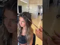 Viral half up braid hair hack