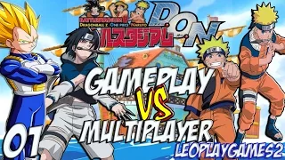 Battle Stadium D O N Multiplayer PT BR 1 Leo Vs Felipe PS2 NCUBE Full HD 60 FPS 