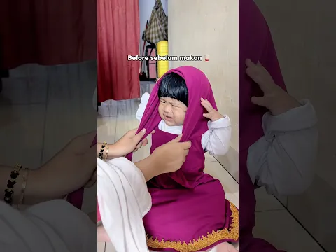 BEFORE AFTER KETIKA MAKAN‼️🤮😳
