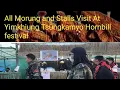 Lagu All morung and Stalls Visit At Yimkhiung Tsüngkamyo Hornbill Festival 