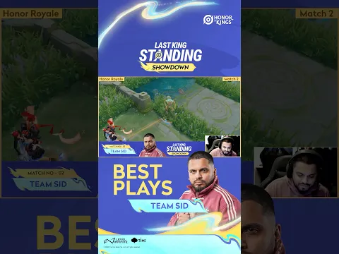 Best plays from Team Sid 🔥#LastKingStanding #HonorOfKings #hokindia