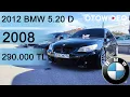 SATILDI Bmw 5 20 dizel 2008 model sahibinden satilik