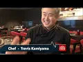 John Kirk with Travis Kamiyama - Sushi Jedi and Chef for Izumi onboard Royal Caribbean