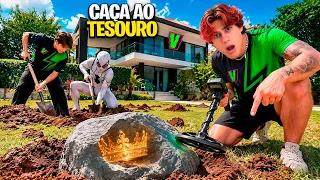CAÇA AO TESOURO DENTRO DA MANSÃO DA V-CLÃ *com prendas