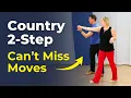 5 Moves Every Country Two Step Dancer Needs