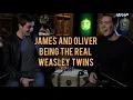 james and oliver phelps being the real weasley twins for 4 minutes straight
