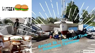 Sailboat Tour Multihull Searunner Trimaran (Ep.26 Sailing w/the Litzenbergers)