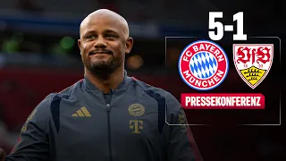 Pressekonferenz nach dem 5:1 gegen den VfB Stuttgart | 1. Spieltag Bundesliga