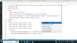 JavaScript - getElementByID getElementsByClassName getElementsByTagName