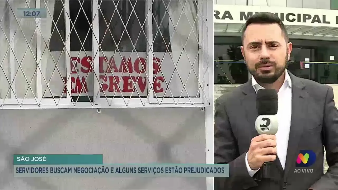 São José: servidores buscam negociação e alguns serviços estão prejudicados