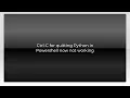 Ctrl-C for quitting Python in Powershell now not working