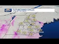 New Hampshire hourly weather timeline Wind chills to gradually warm Saturday