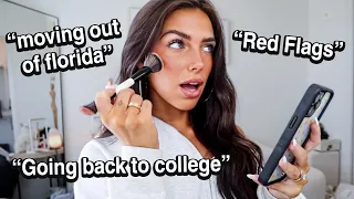 GRWM GETTING DEEP MOVING OUT OF FL